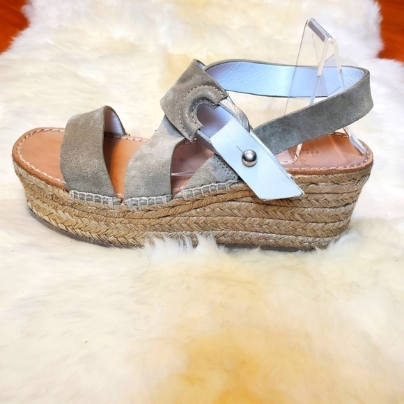 𝅺RAG & Bone August Espadrille Platform Sandal NWOB Light Sand sz. 9.5 - Picture 6 of 10